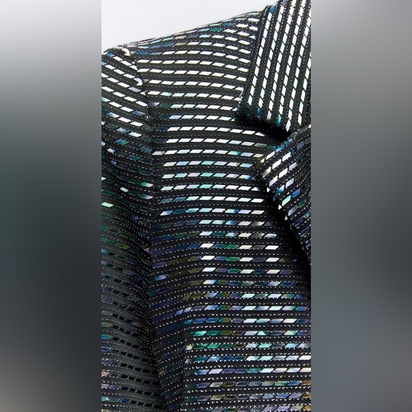 ZARA ~ Iridescent Mirrored Blazer Dress - Picture 9 of 15